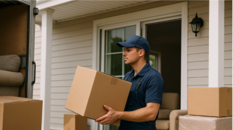 Mudanza de casa habitación con muebles protegidos